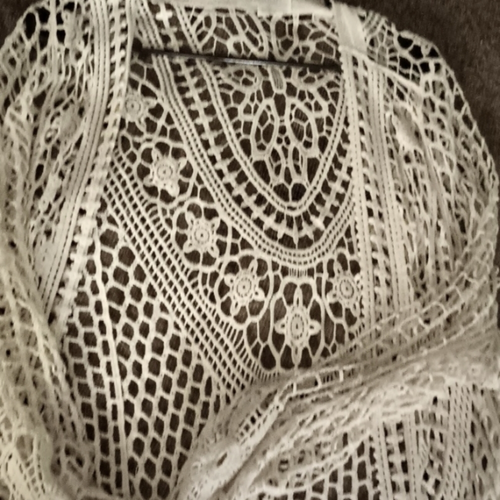 Beautiful lace cover